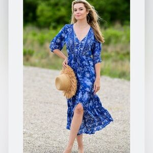 Walker & Wade Carrie Dress / English Blue